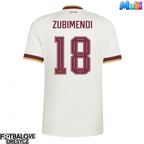 Španělsko Martin Zubimendi #18 Venkovní Dres MS 2026 Krátký Rukáv